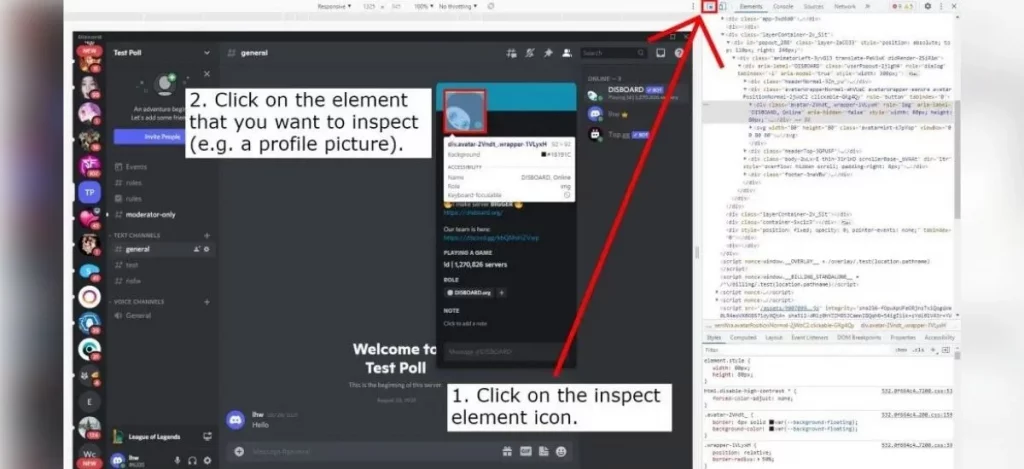 How To Inspect Element On Discord?