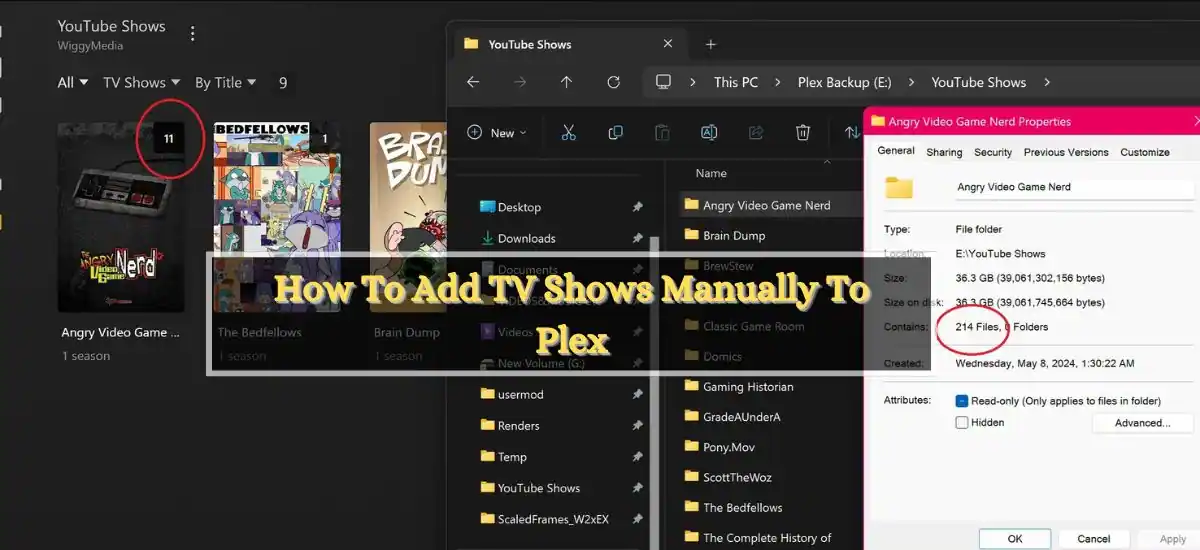 How To Add TV Shows Manually To Plex